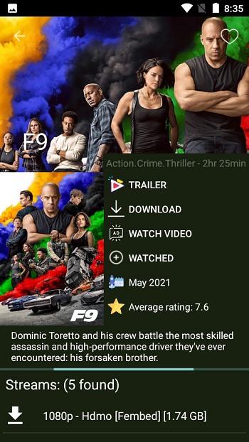 cinema hd apk mod nueva actualizar
